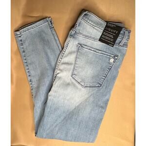 Black Orchid Liquefy Gigi High Rise Straight Leg Jeans 32 NWT